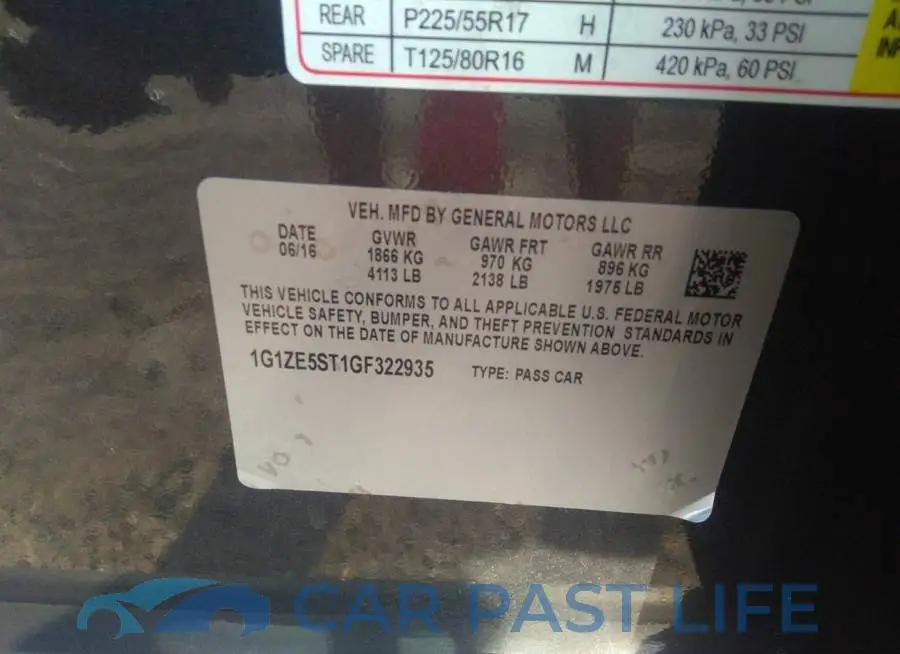 1G1ZE5ST1GF322935# 9