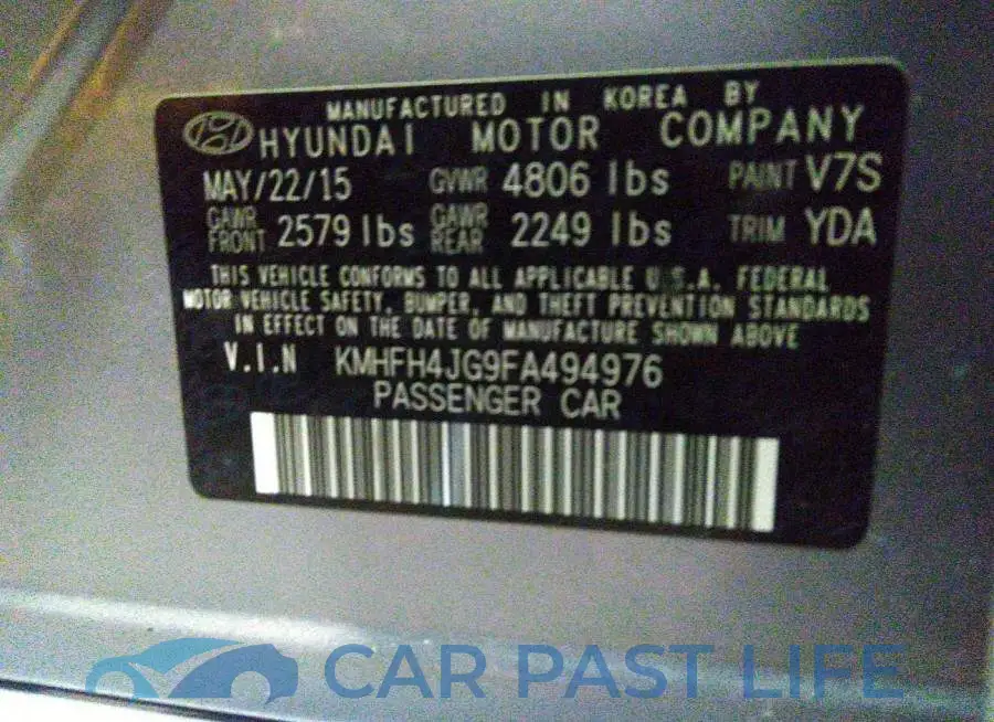 00HFH4JG9FA494976# 9