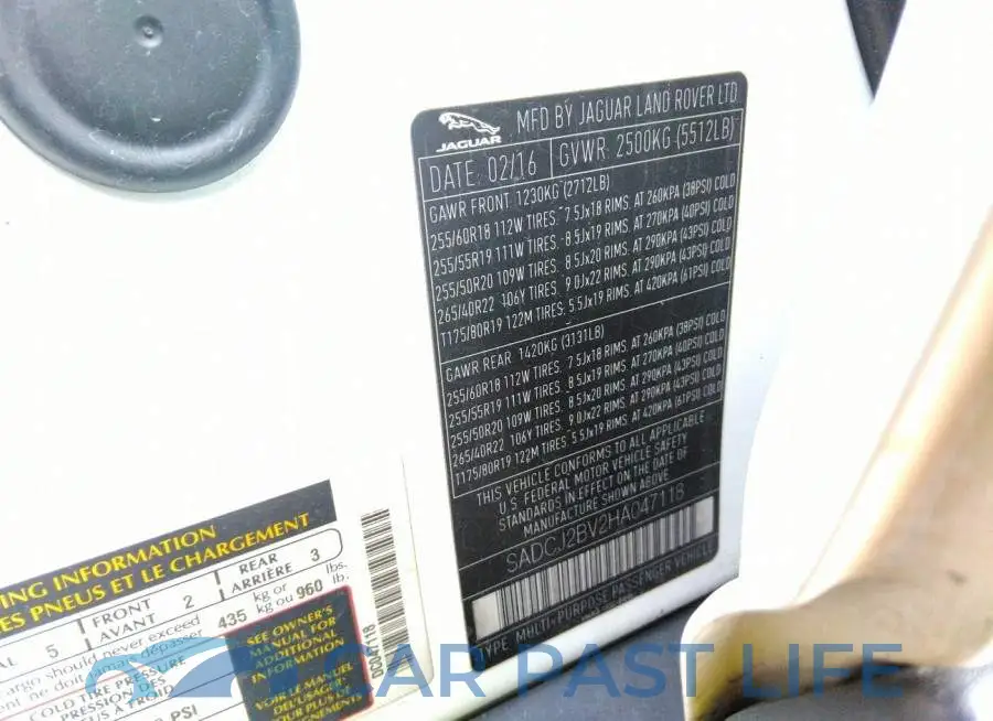 SADCJ2BV2HA047118# 9