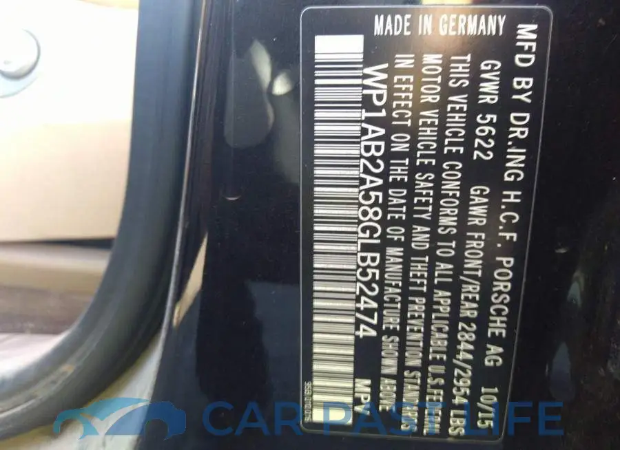 WP1AB2A58GLB52474# 9