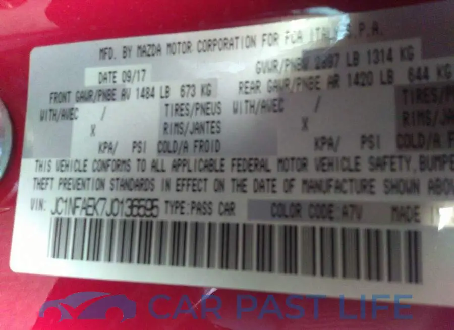 JC1NFAEK7J0136595# 9