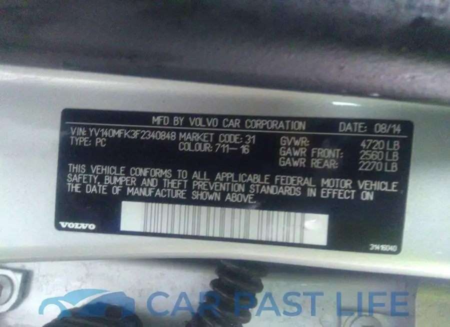 YV140MFK3F2340848# 9