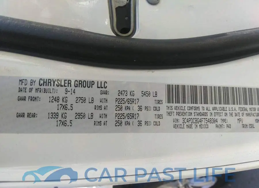 3C4PDCBG4FT548304# 9