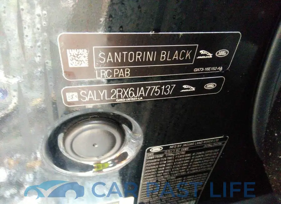 SALYL2RX6JA775137# 9