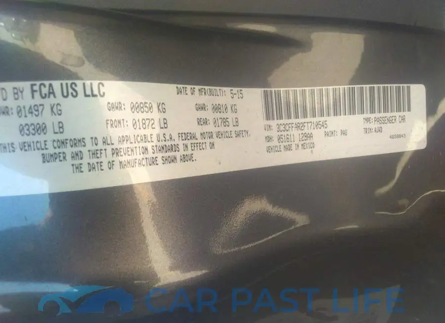 3C3CFFAR2FT710545# 9
