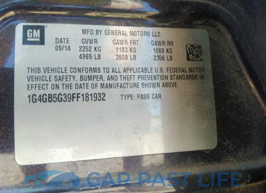1G4GB5G39FF181932# 9