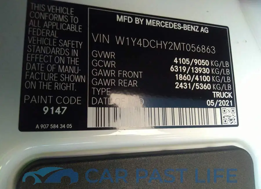 W1Y4DCHY2MT056863# 9