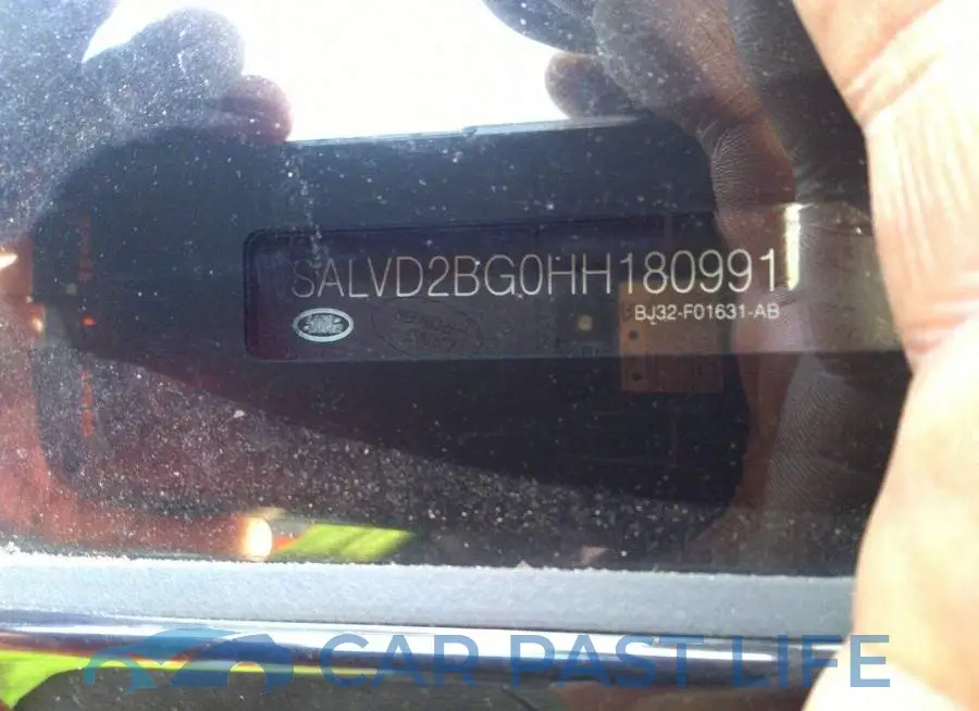 SALVD2BG0HH180991# 9