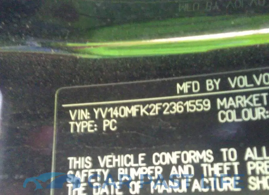 YV140MFK2F2361559# 9