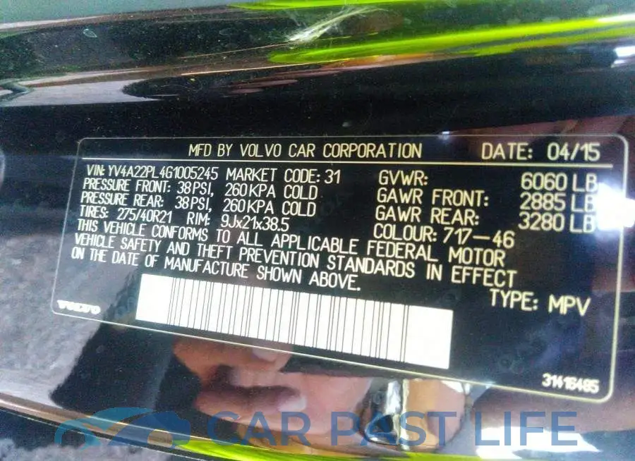 YV4A22PL4G1005245# 9