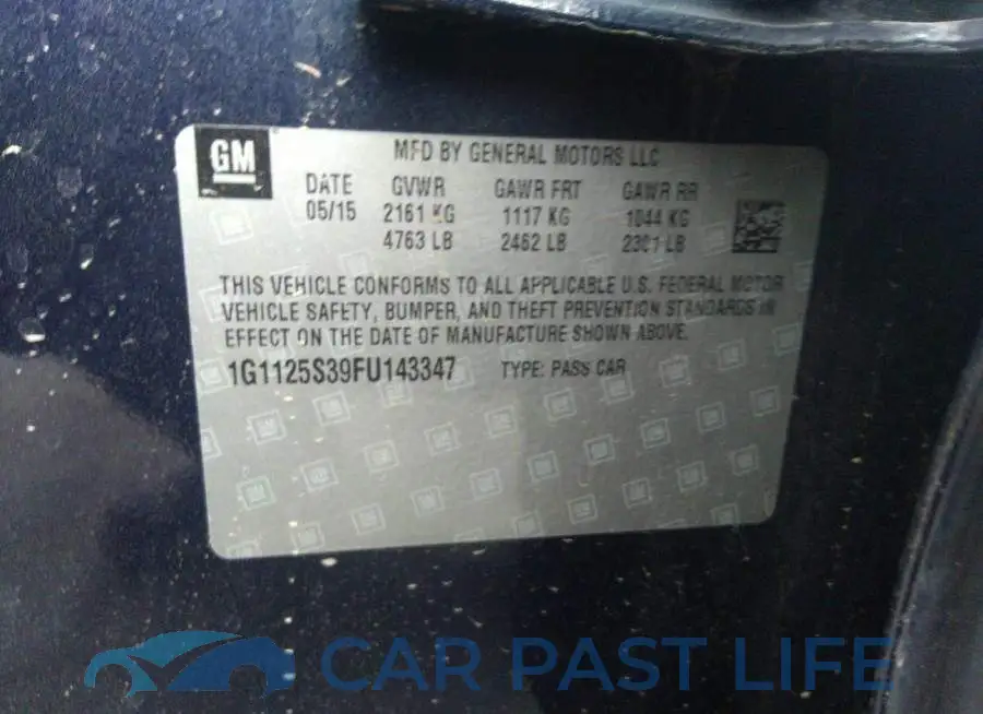 1G1125S39FU143347# 9