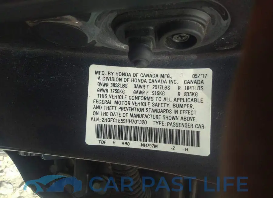 2HGFC1E59HH701320# 9