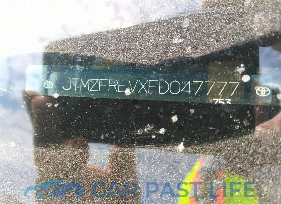 JTMZFREVXFD047777# 9