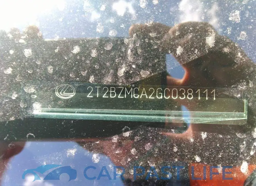 2T2BZMCA2GC038111# 9