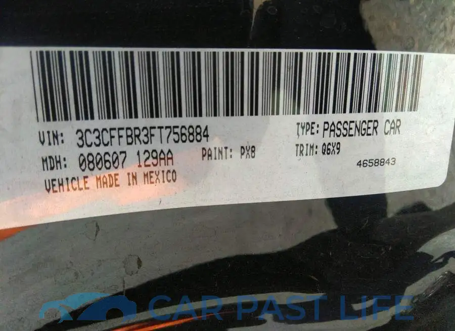 3C3CFFBR3FT756884# 9