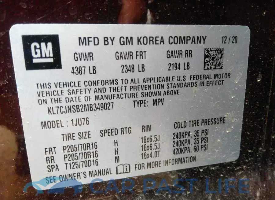 KL7CJNSB2MB349027# 9