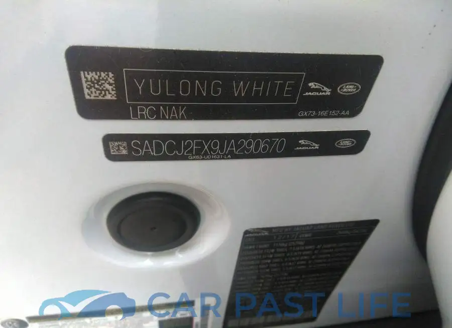 SADCJ2FX9JA290670# 9