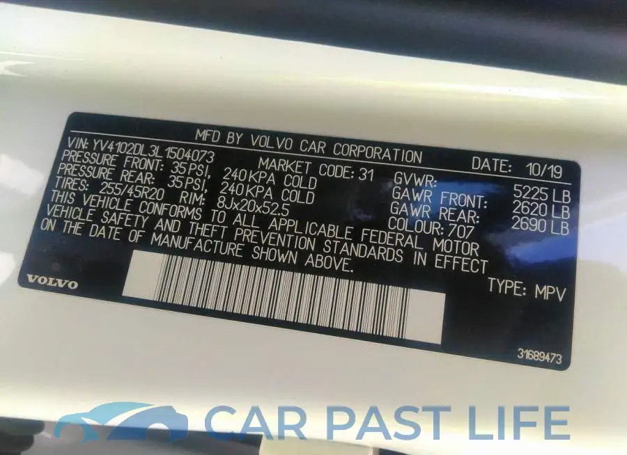 YV4102DL3L1504073# 9