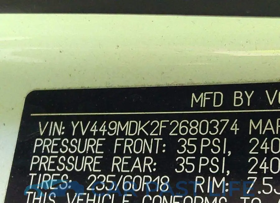 YV449MDK2F2680374# 9