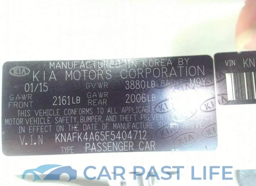 KNAFK4A65F5404712# 9