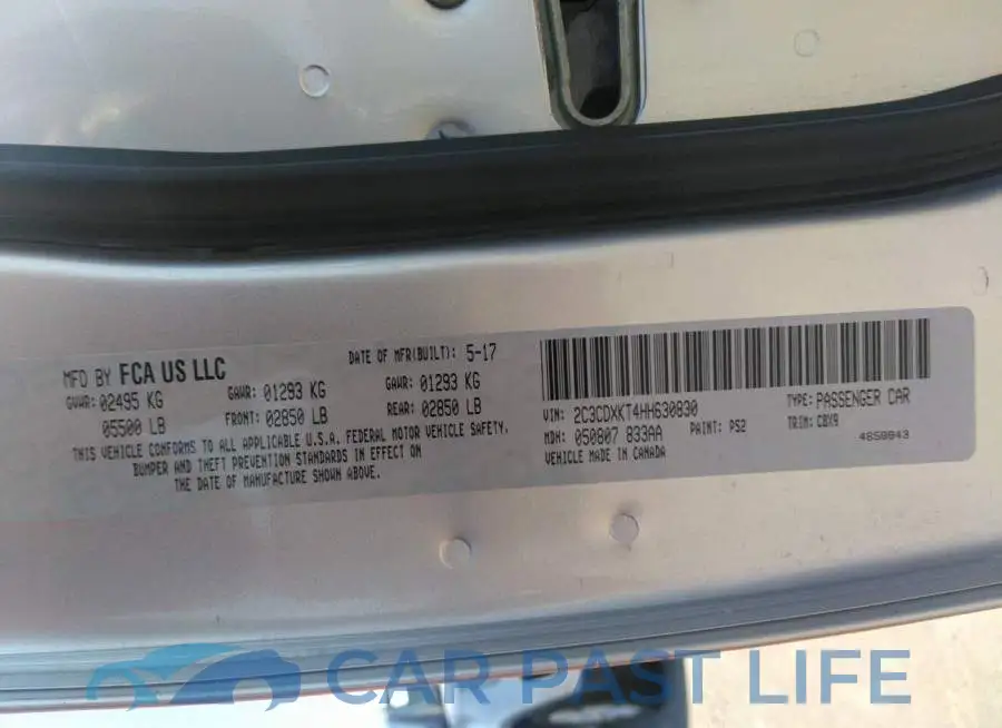 2C3CDXKT4HH630830# 9