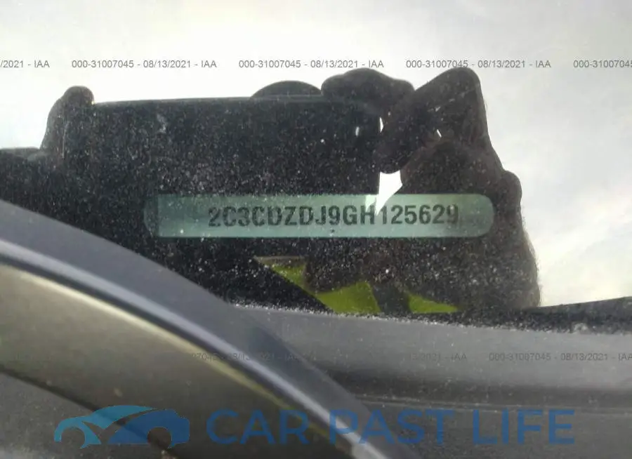 2C3CDZDJ9GH125629# 9