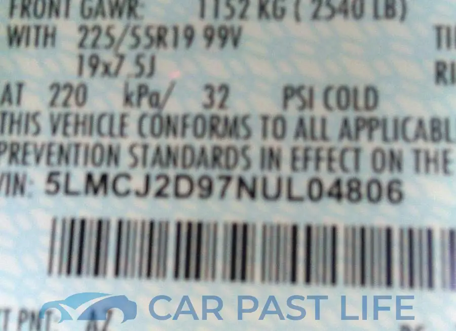5LMCJ2D97NUL04806# 9