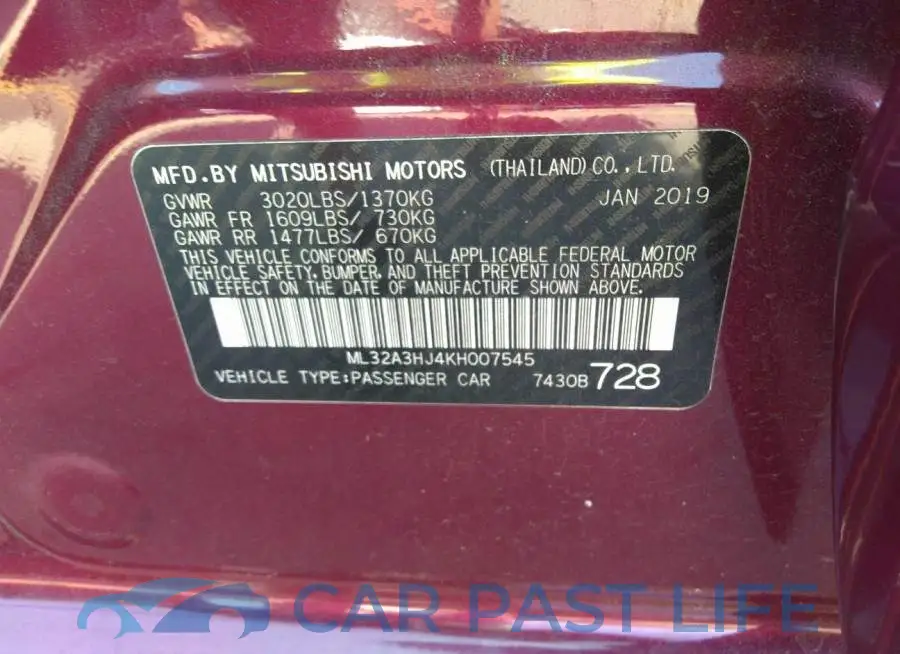 ML32A3HJ4KH007545# 9