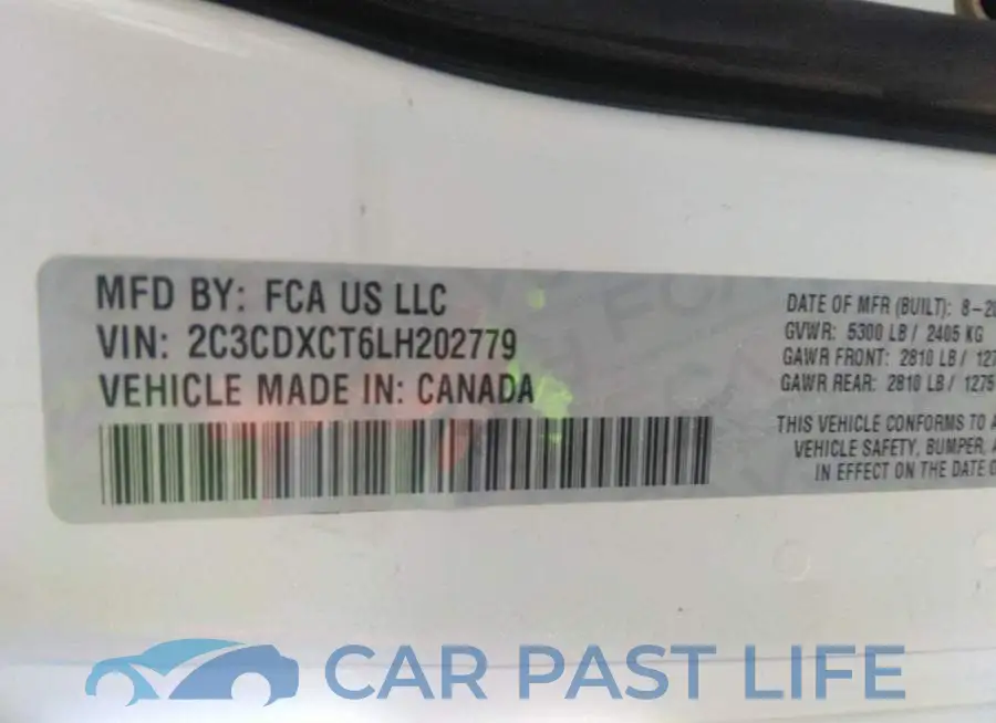2C3CDXCT6LH202779# 9