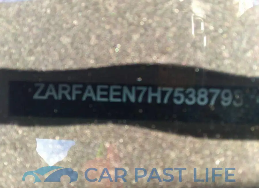 ZARFAEEN7H7538793# 9