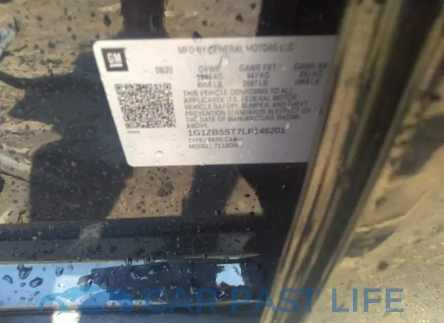 1G1ZB5ST7LF149201# 9