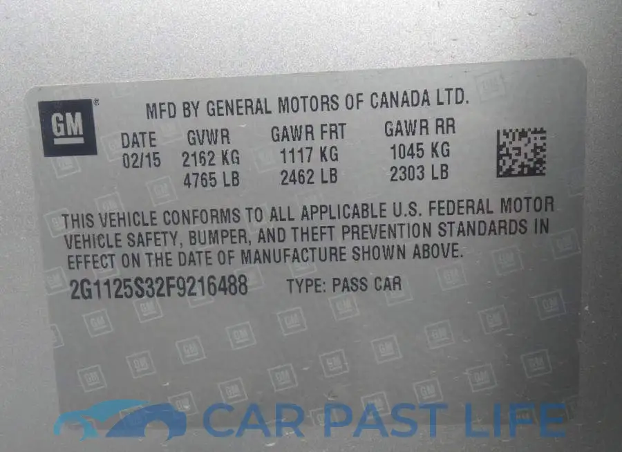 2G1125S32F9216488# 9