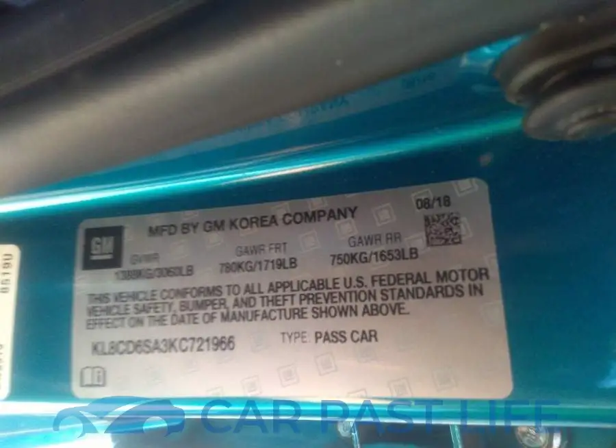 KL8CD6SA3KC721966# 9
