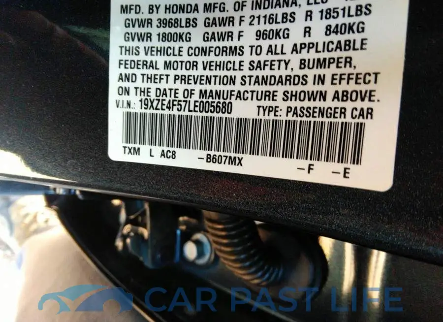 19XZE4F57LE005680# 9
