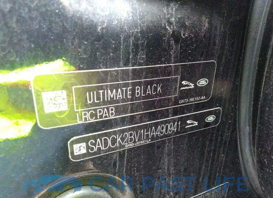 SADCK2BV1HA490941# 9