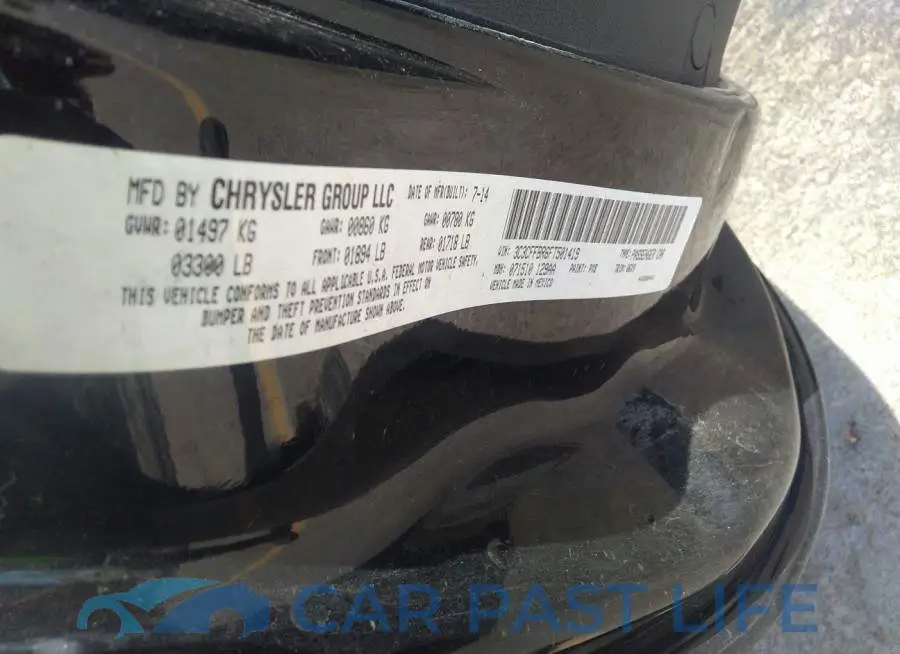 3C3CFFBR6FT501419# 9