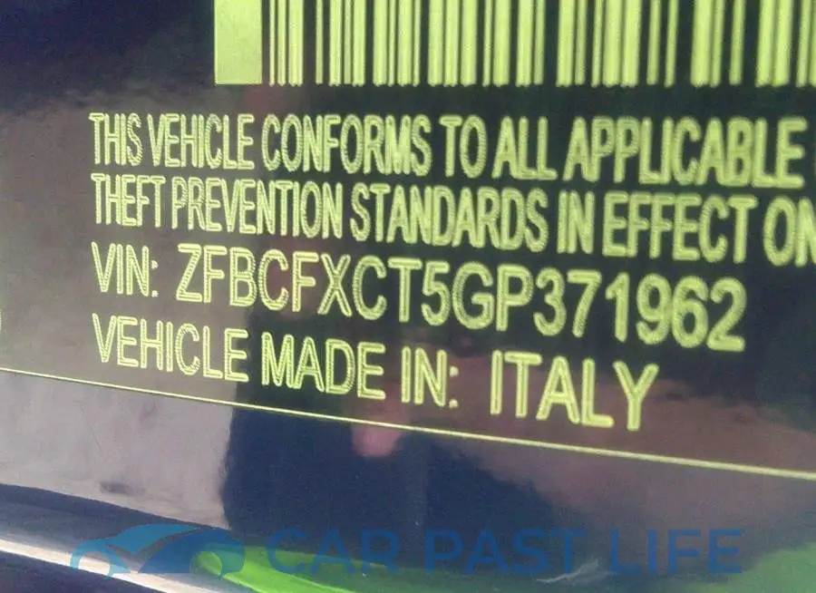 ZFBCFXCT5GP371962# 9