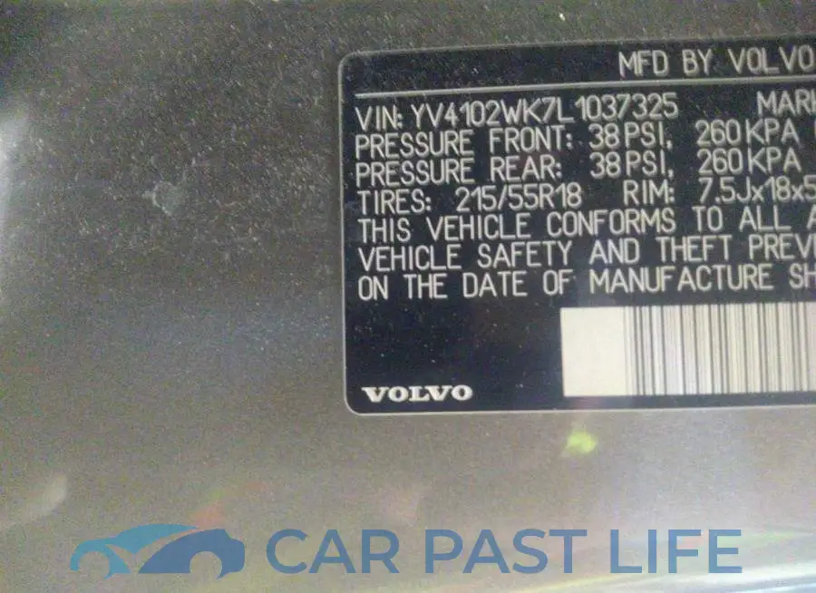 YV4102WK7L1037325# 9