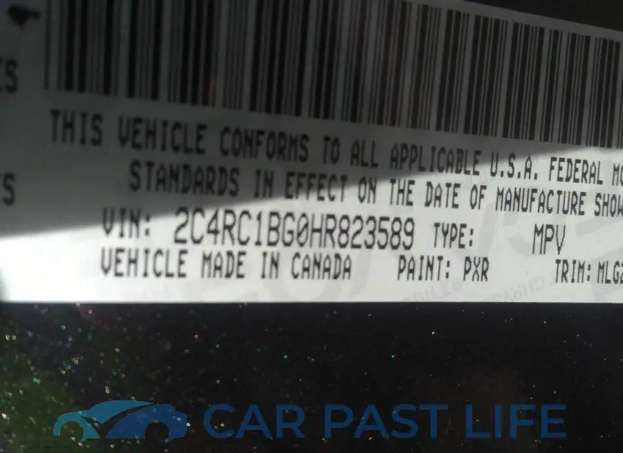 2C4RC1BG0HR823589# 9