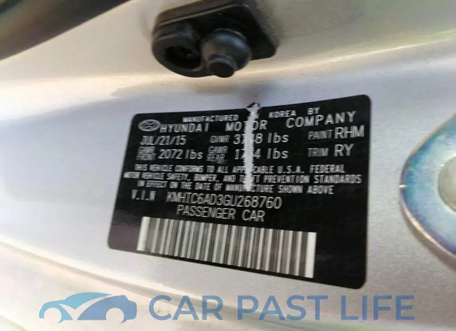 KMHTC6AD3GU268760# 9