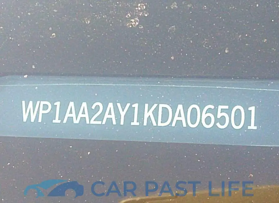 WP1AA2AY1KDA06501# 9