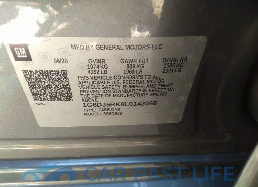 1G6DJ5RK8L0142068# 9