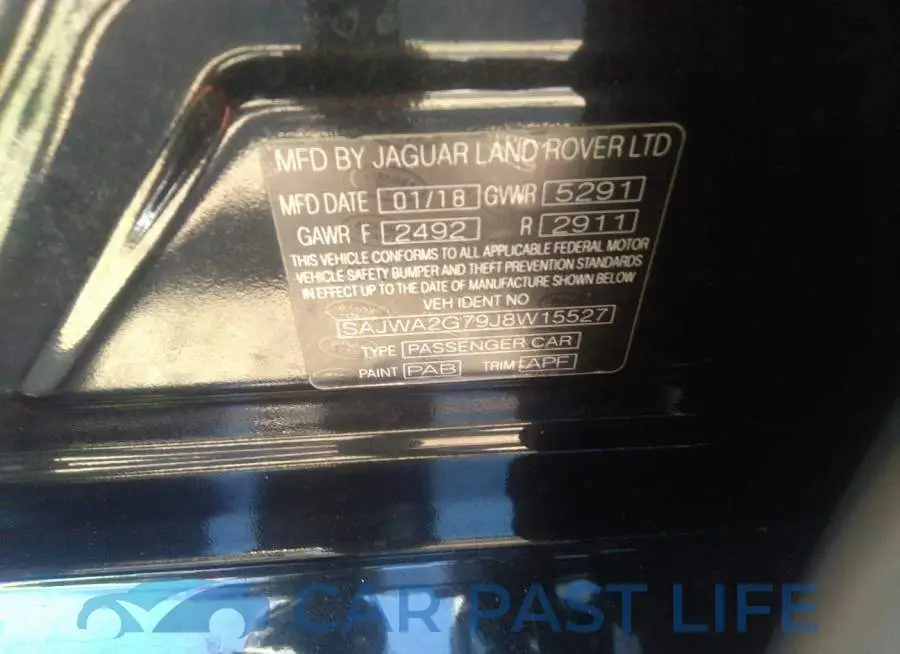 SAJWA2G79J8W15527# 9