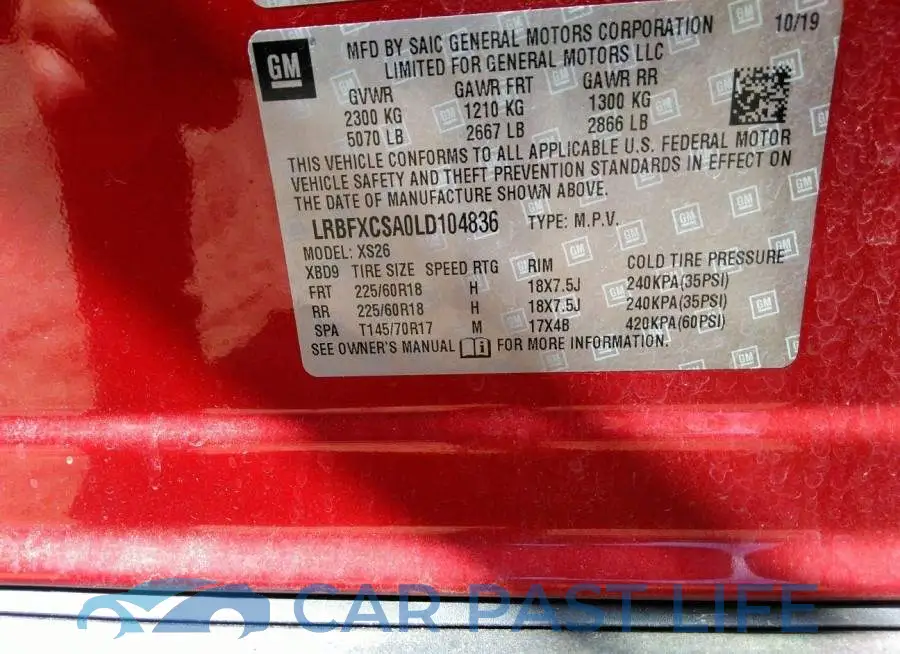 LRBFXCSA0LD104836# 9