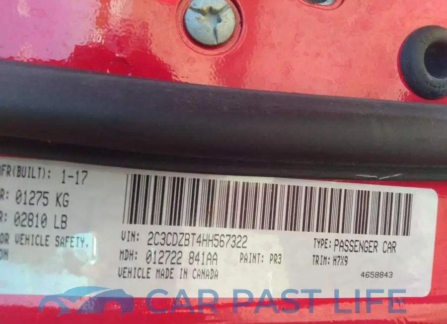 2C3CDZBT4HH567322# 9