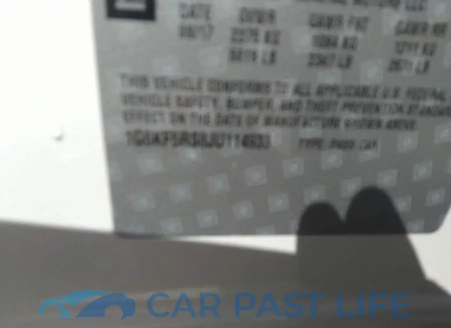 1G6KF5RS8JU114933# 9