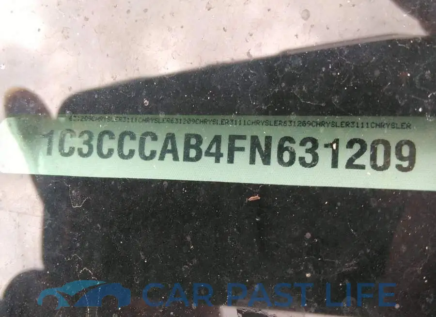1C3CCCAB4FN631209# 9