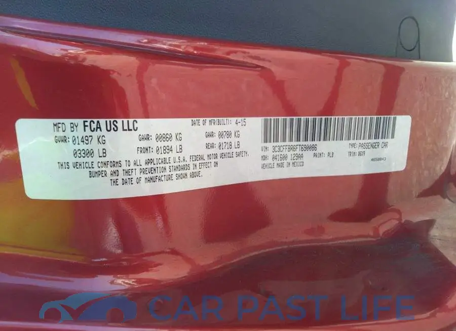 3C3CFFBR6FT690086# 9