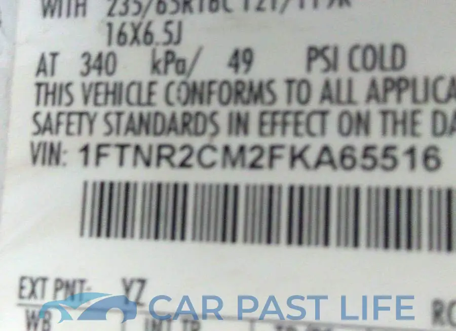 1FTNR2CM2FKA65516# 9
