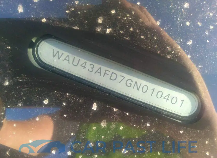 WAU43AFD7GN010401# 9